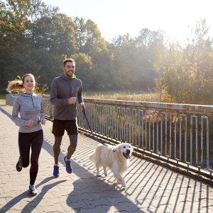 couple running with dog_shutterstock_421876531_cropped